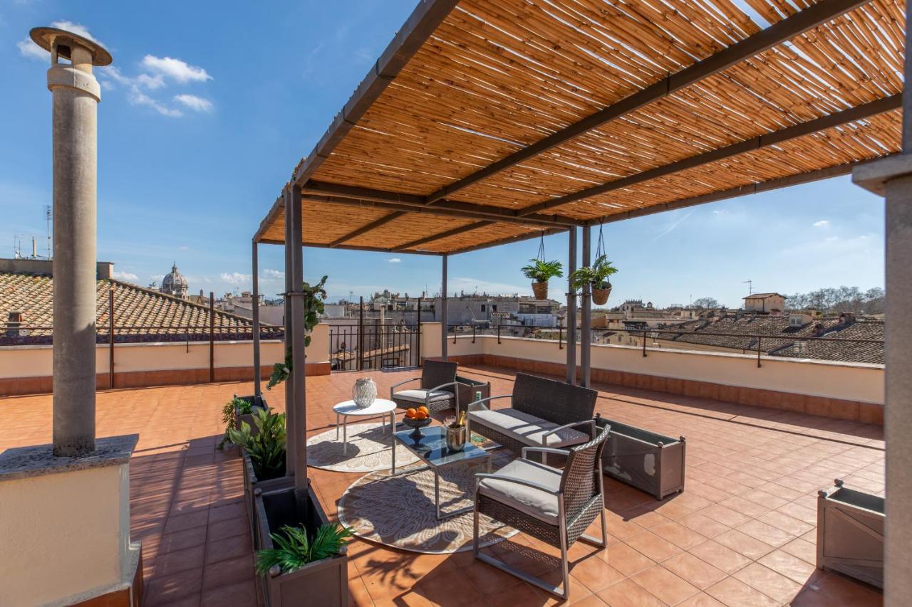 Iflat The Roman Terrace Bagian luar foto